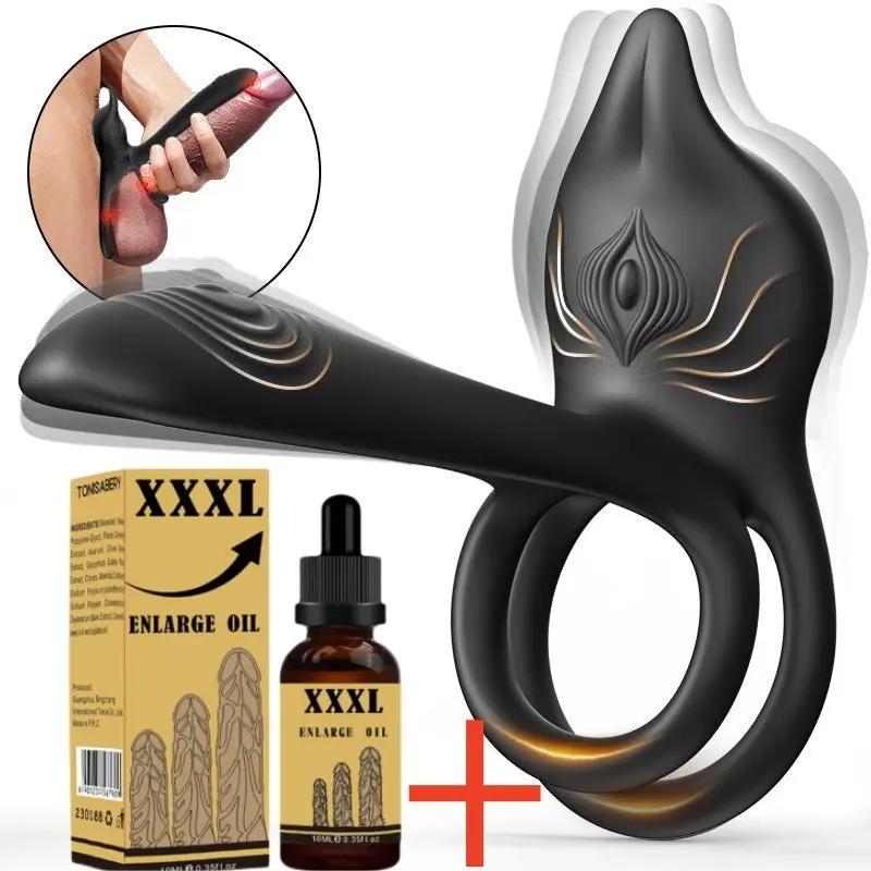 💥2025 🏆Hot sale 3-in-1 penis ring condom in July