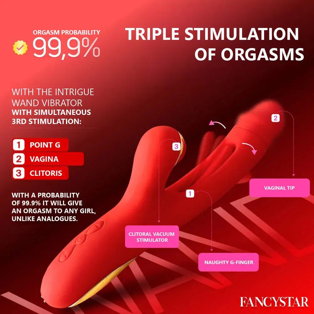 WAND Triple Bliss Vibrator