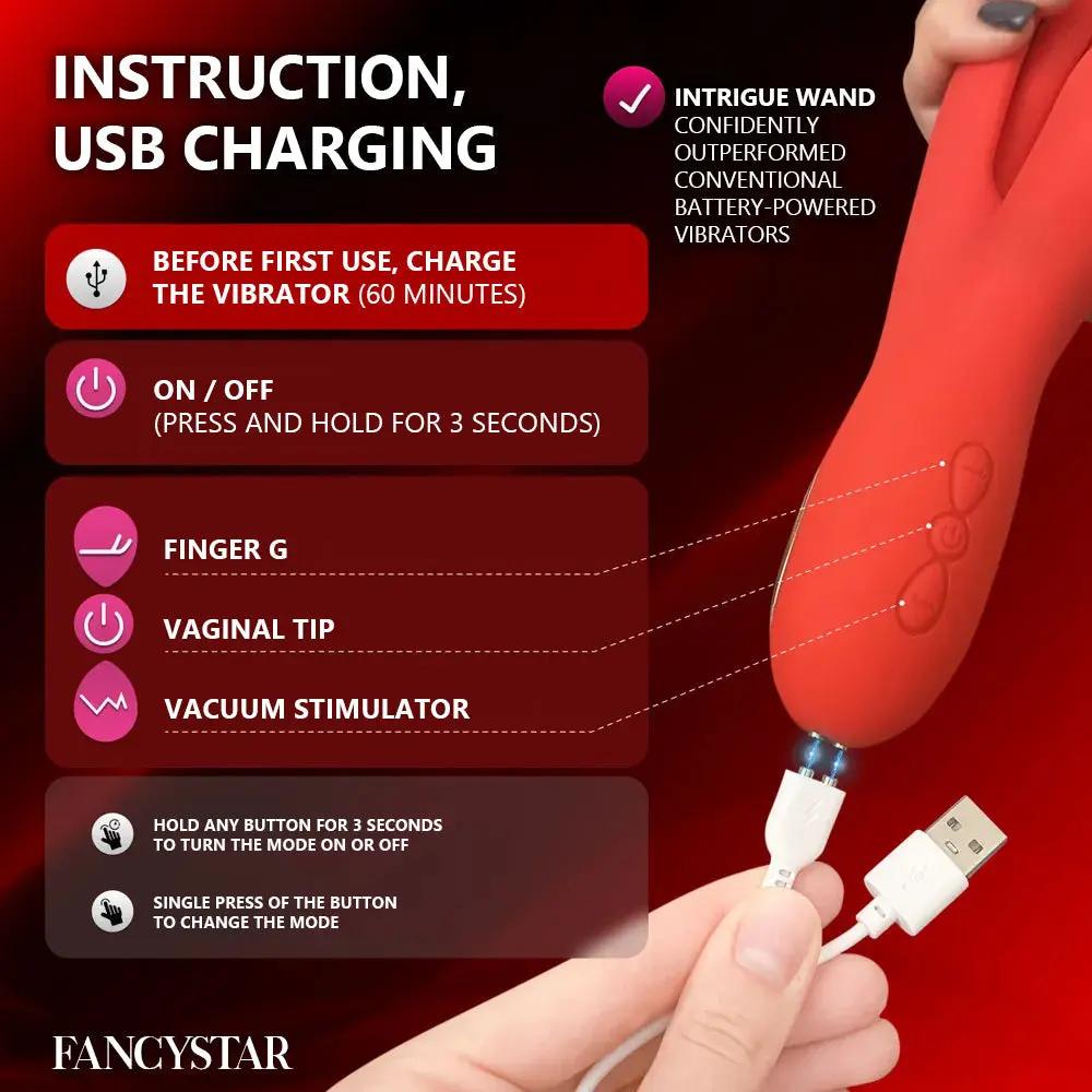 WAND Triple Bliss Vibrator