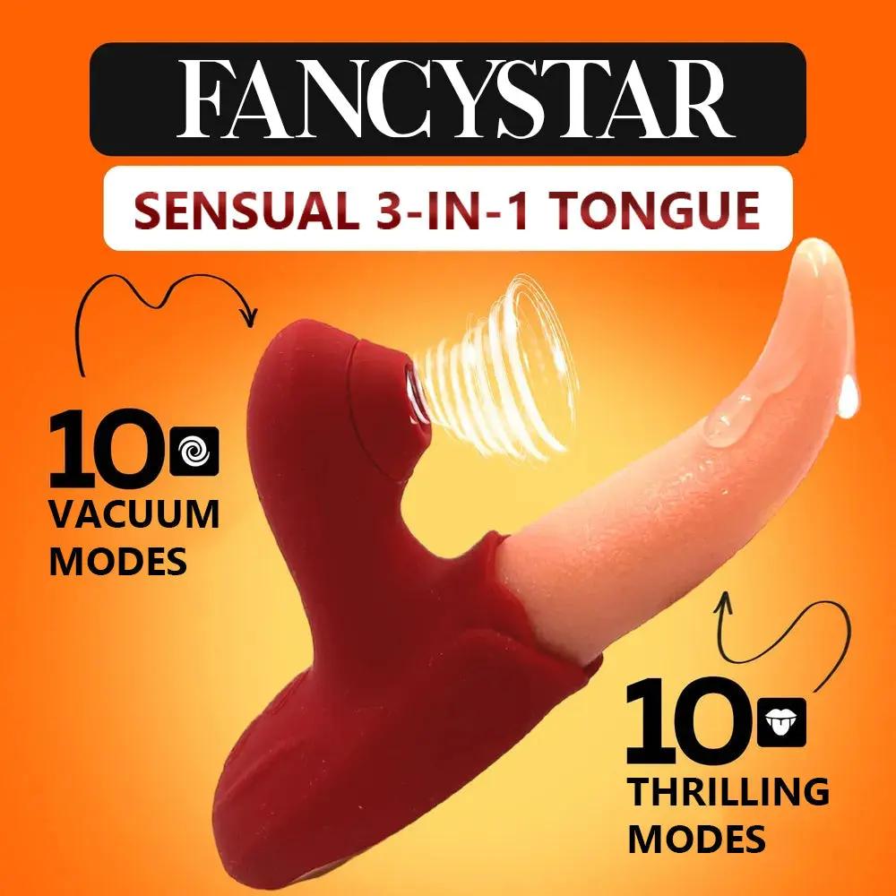 Sensual Tongue 3-in-1