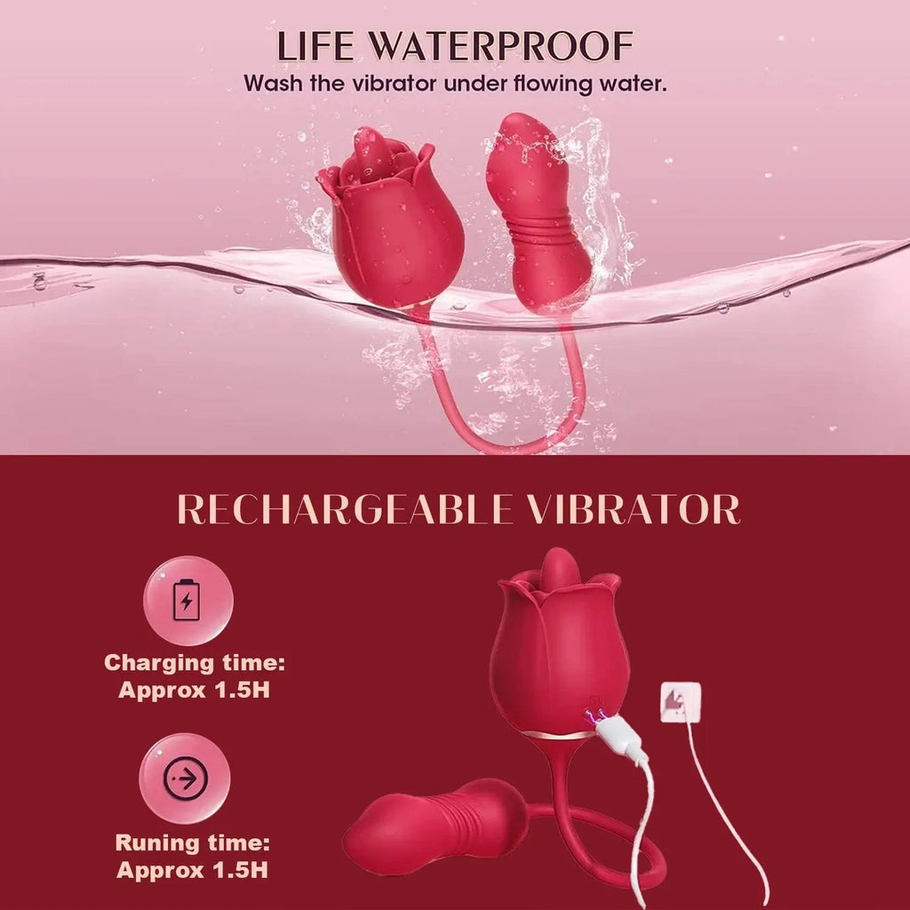💥 2025 Limited 70% OFF 💦 ROSEA Tease & Please Suptruck Vibrator