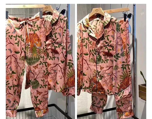 Refuse To Regret Pajamas Set LacyNighty Sleeping Wear