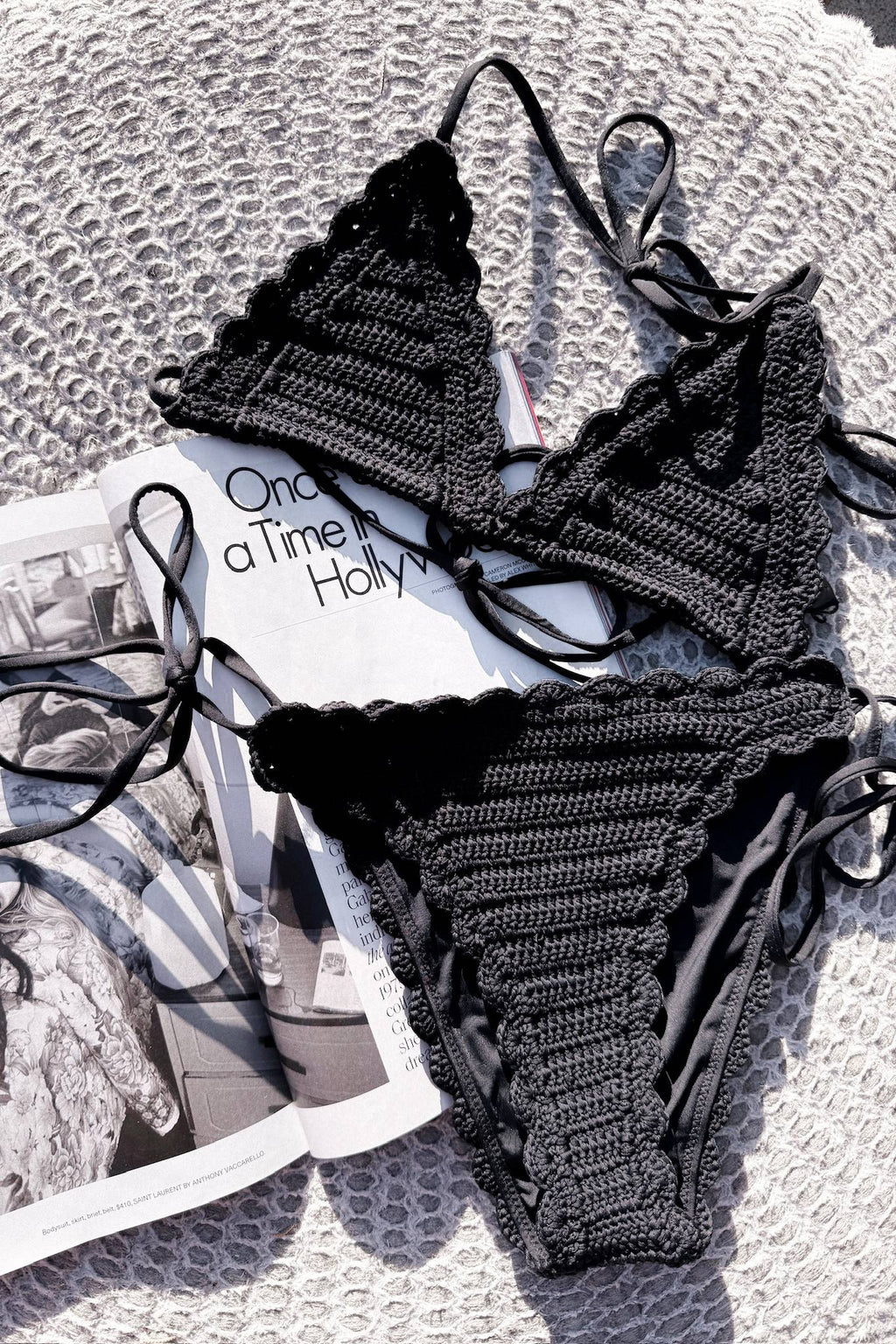EdenMates™ Soleil Bottom Black Crochet