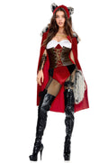 Red Haute Riding Hood Costume