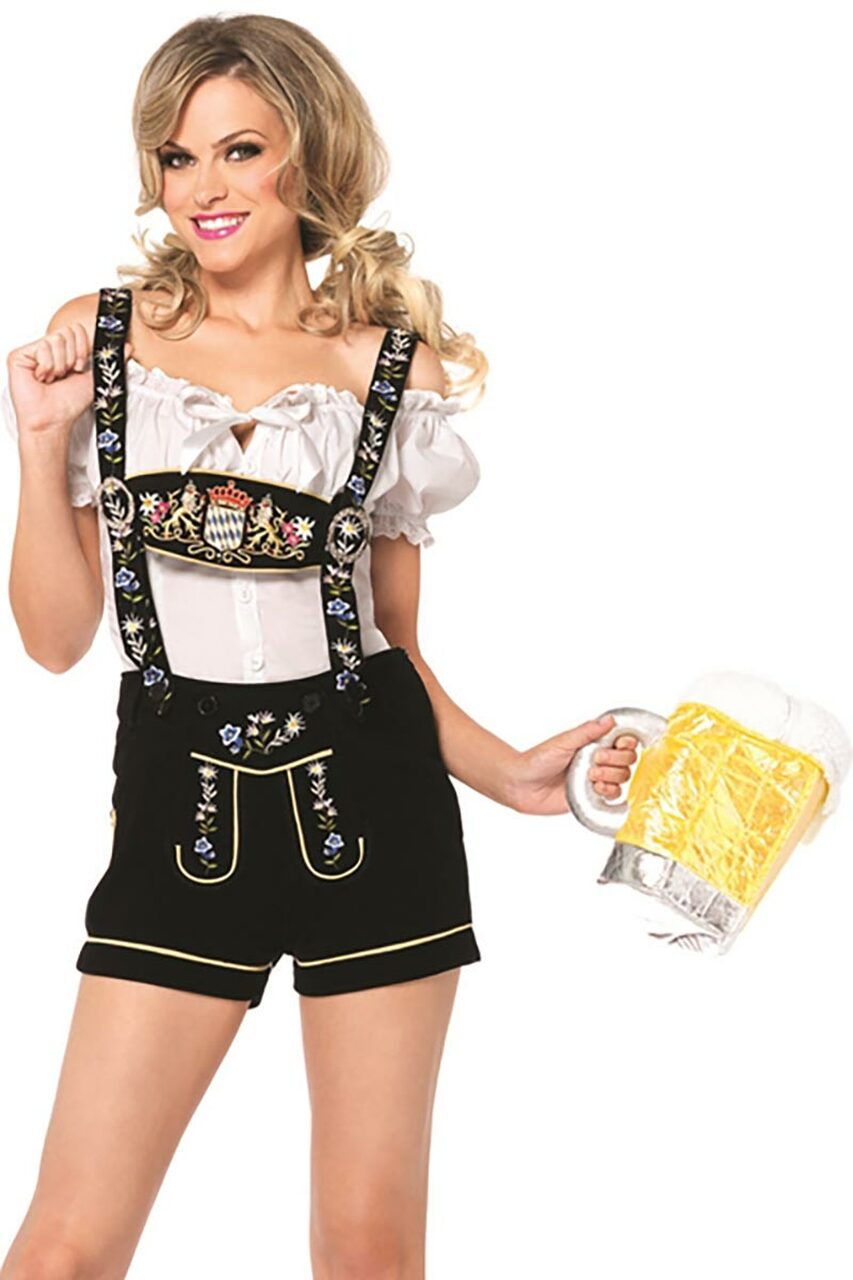 Women's Lederhosen Costume