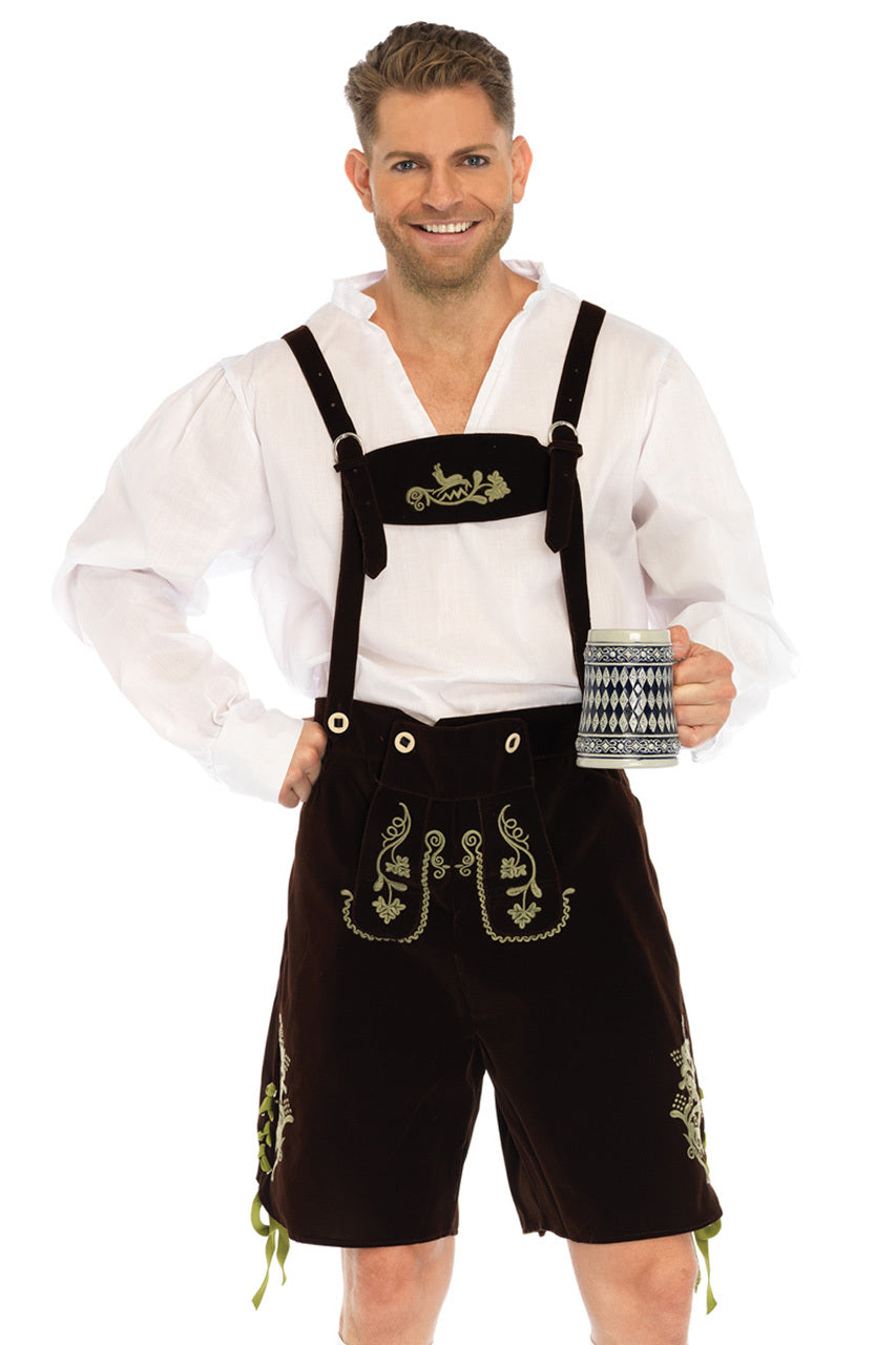 Men's Lederhosen Oktoberfest Costume
