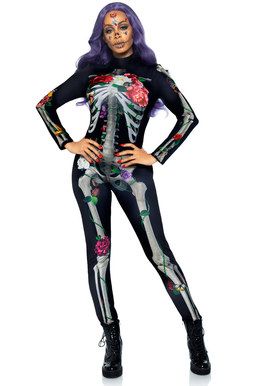 Floral Skeleton Costume