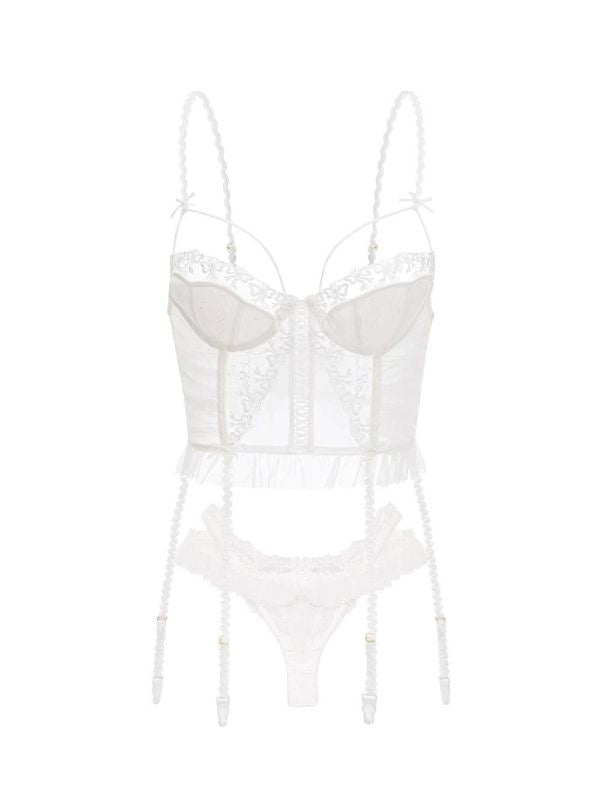 Marlowe Lingerie Set - White