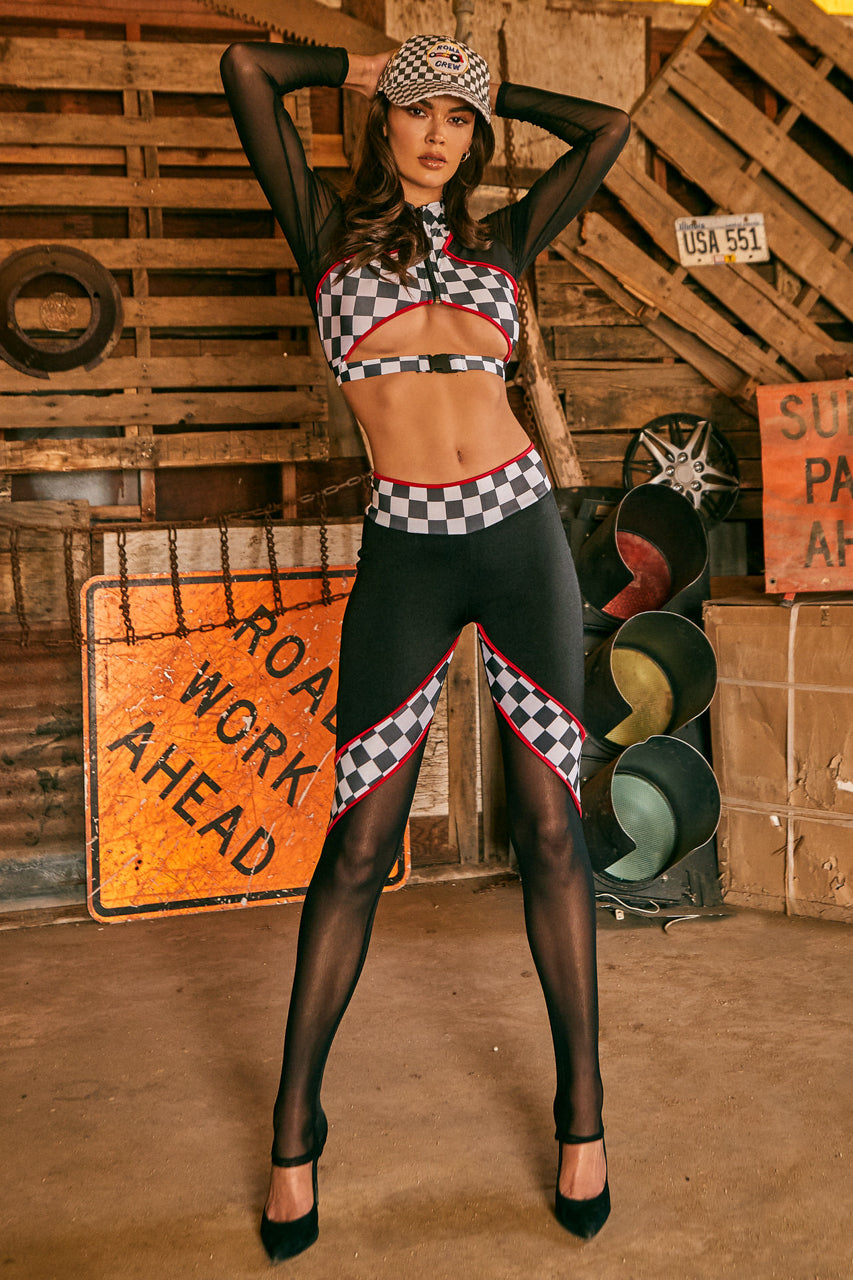 Super Sexy Race Car Driver Costume