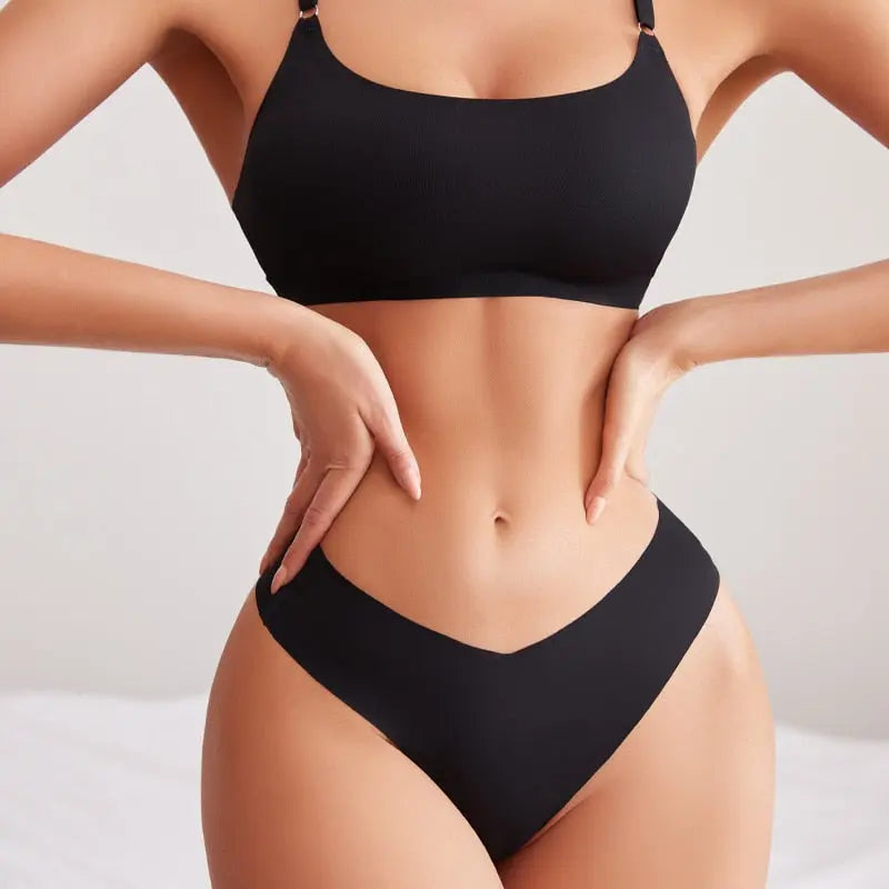 Seamless Micro Underwear Set