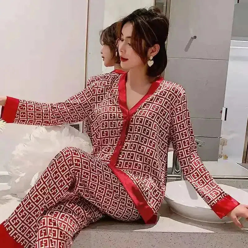 Rain In My Tears Pajamas Set LacyNighty Sleeping Wear