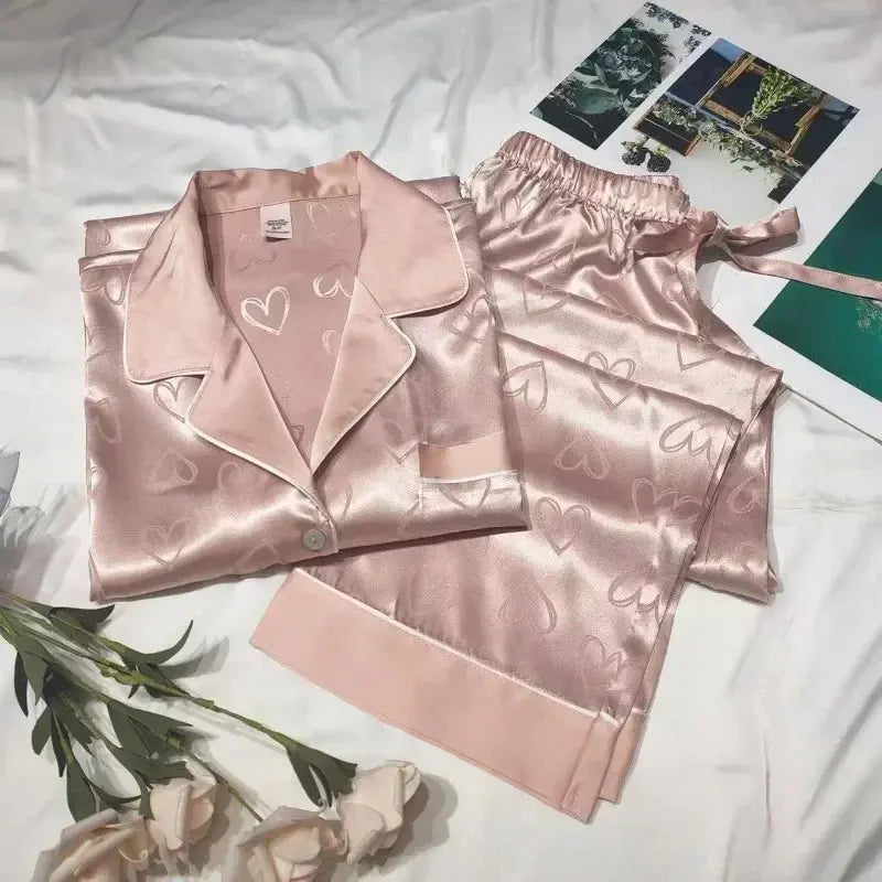 Follow The Light Pajamas Set LacyNighty Sleeping Wear