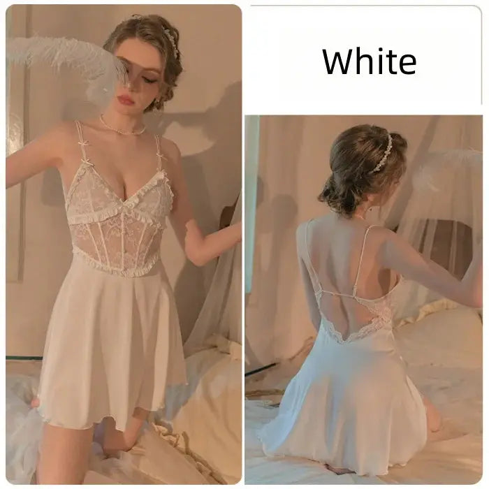 EdenMates™ Valentine's Day Lace Sleep Nightdress