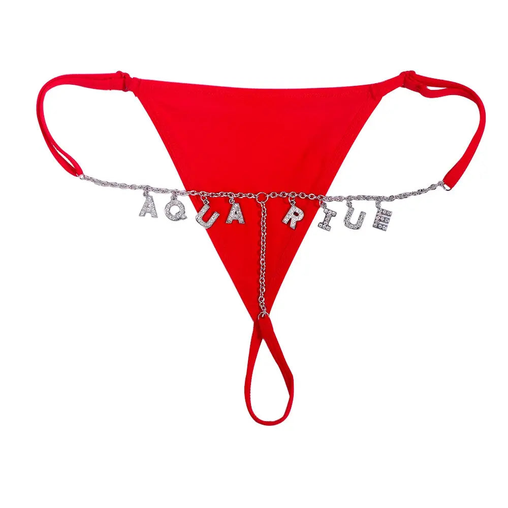 LacyNighty™ Naughty Whispers Lace Thong CARAQUET g-string