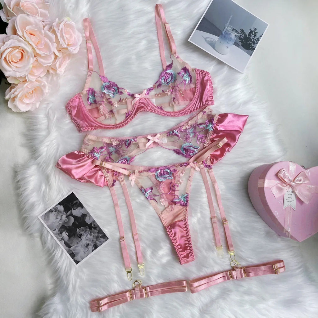 EdenMates® Tanya's Ruffle Floral Set