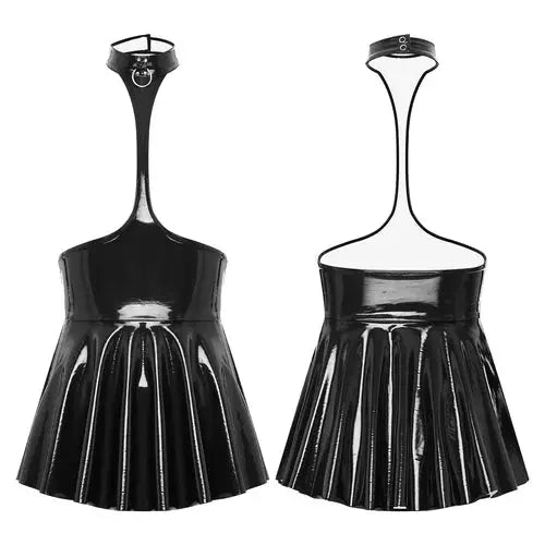 Open Chest Latex Dress Lacy0301 Other