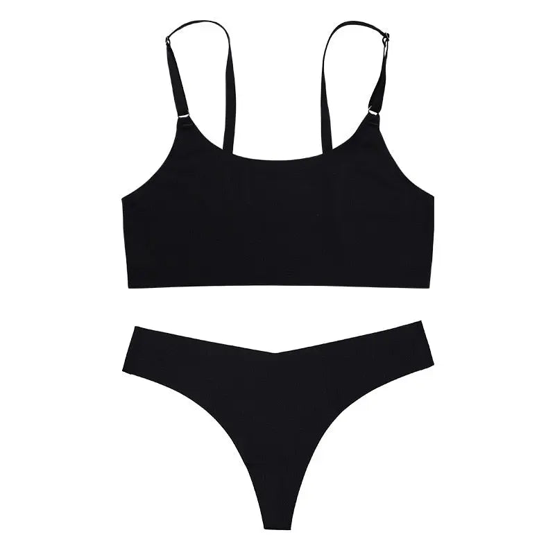 Seamless Micro Underwear Set