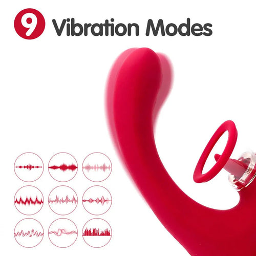 2025- Sandra 3-in-1 G-Spot and Clitoral Suction Rabbit Vibrator