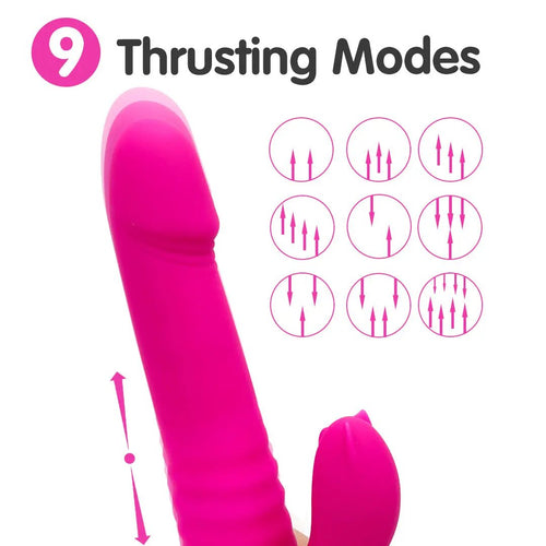 2025 New- Kaya Thrusting G-spot Heating Rabbit Vibrator
