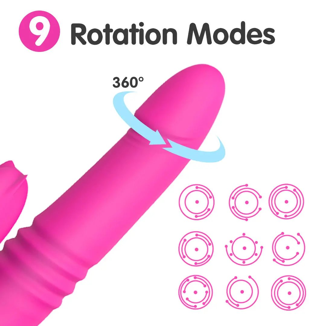 2025 New- Kaya Thrusting G-spot Heating Rabbit Vibrator