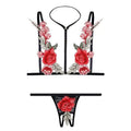 Rose Lingerie Set Lacy0301Goth