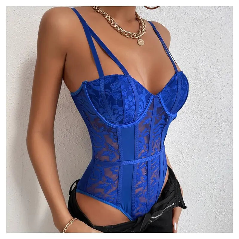 LacyNighty™ Model BS230 LINGERIE DROPSHIPPING STORE Bodysuit