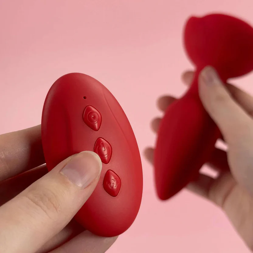 EdenMates™ Rose Remote Control Vibrating Stimulator
