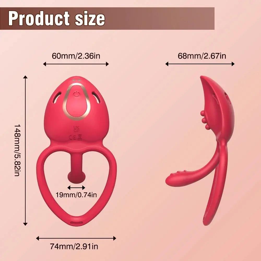 💥 2025 Limited 70% OFF 💦 + CRAVOX 9-Mode Dual Pleasure Ring