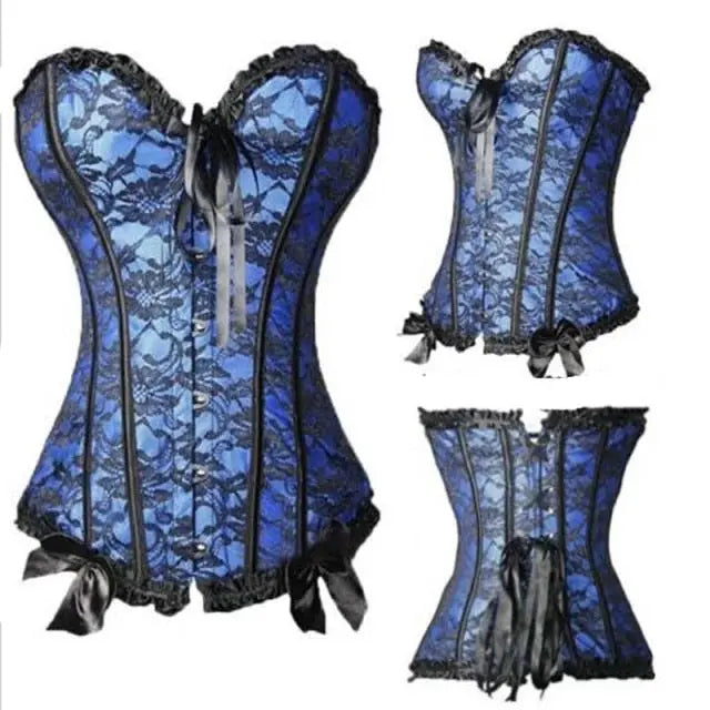 EdenMates™ Vermillion Overbust Corset