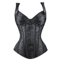 LacyNighty™ Model CT417 LORETTA LACE LINGERIE OVERBUST CORSET