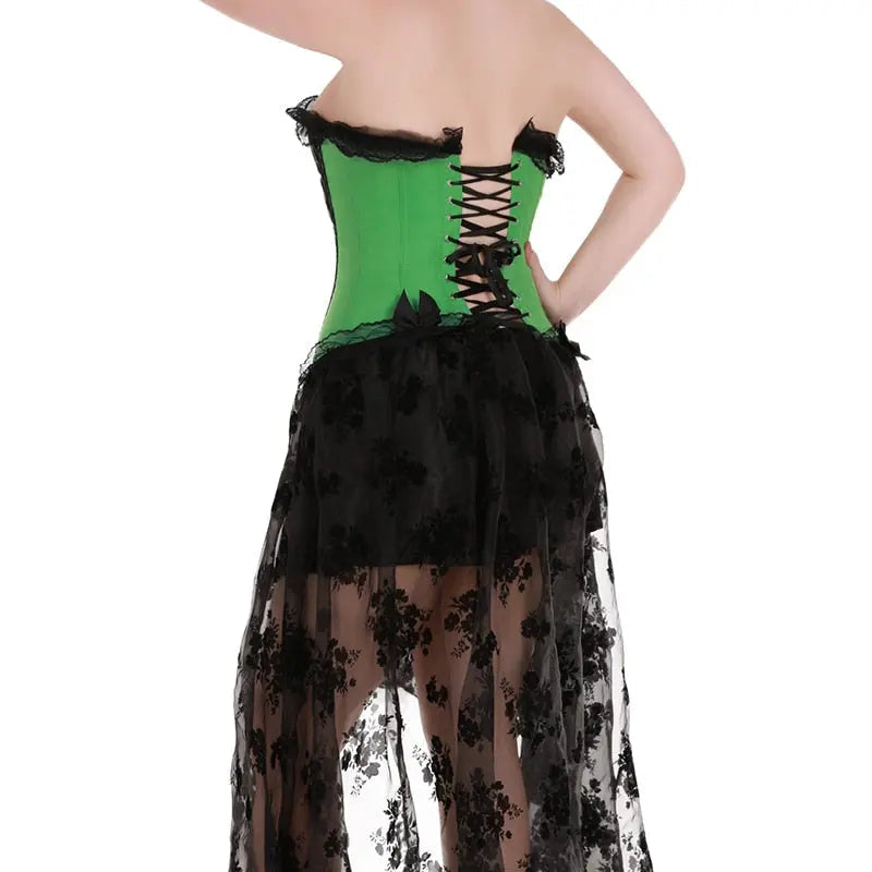 EdenMates™ Amethyst Overbust Corset