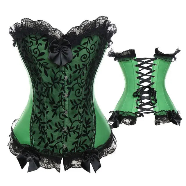 EdenMates™ Amethyst Overbust Corset