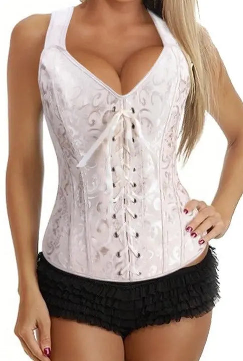 EdenMates™ Champagne Overbust Corset