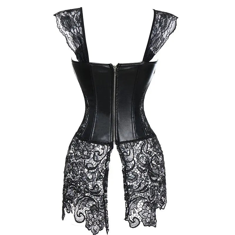 EdenMates™ Gothic Rose Corset Dress