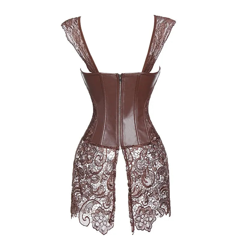 EdenMates™ Gothic Rose Corset Dress