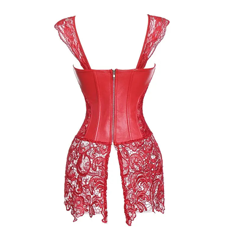 EdenMates™ Gothic Rose Corset Dress