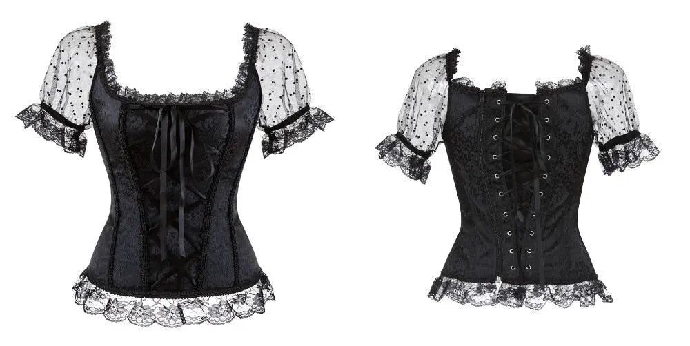EdenMates™ Rainbow Overbust Corset