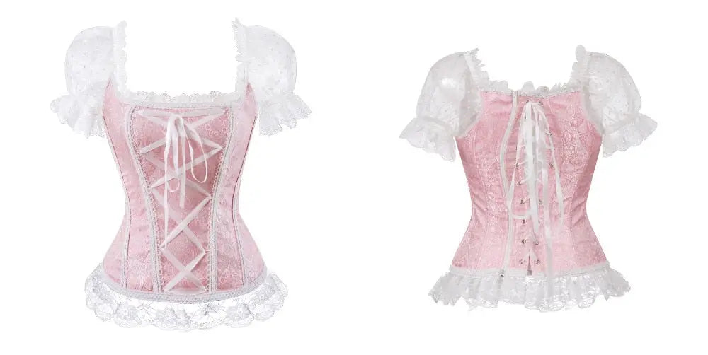 EdenMates™ Rainbow Overbust Corset