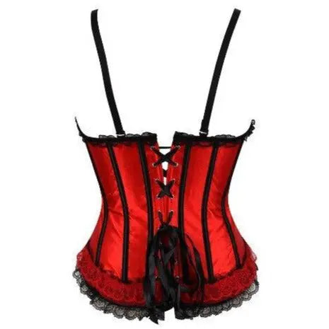 EdenMates™ Ruby Luxe Corset Dress