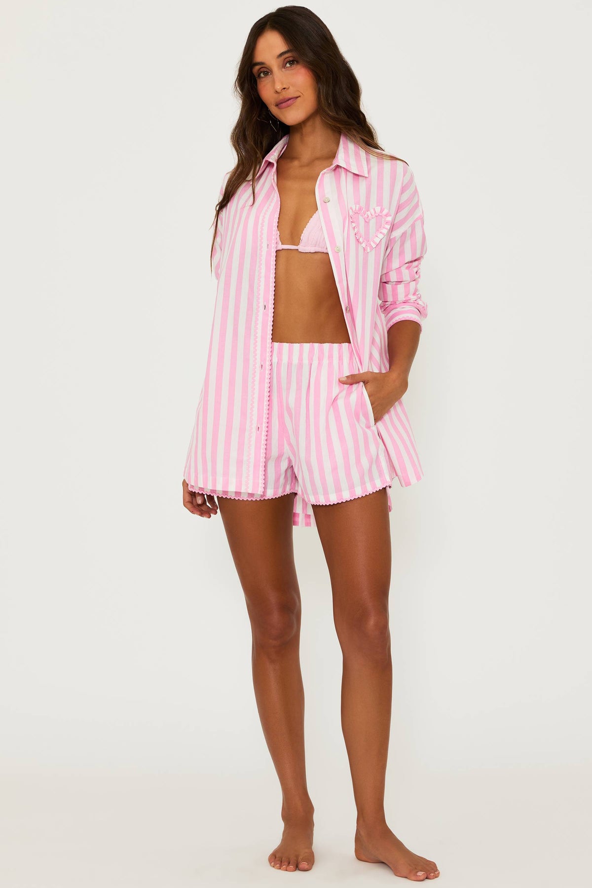 EdenMates™ Tia Short Prism Pink Stripe