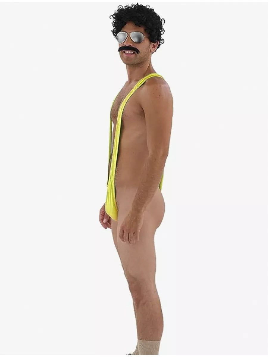 🔥 Funny Men 2025 🔥 Borat Mankini Thong (18+)