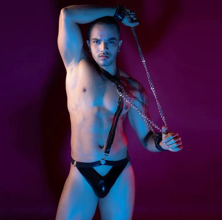 🔥 Funny Men 2025 🔥 Erotic male costume Slave roleplay